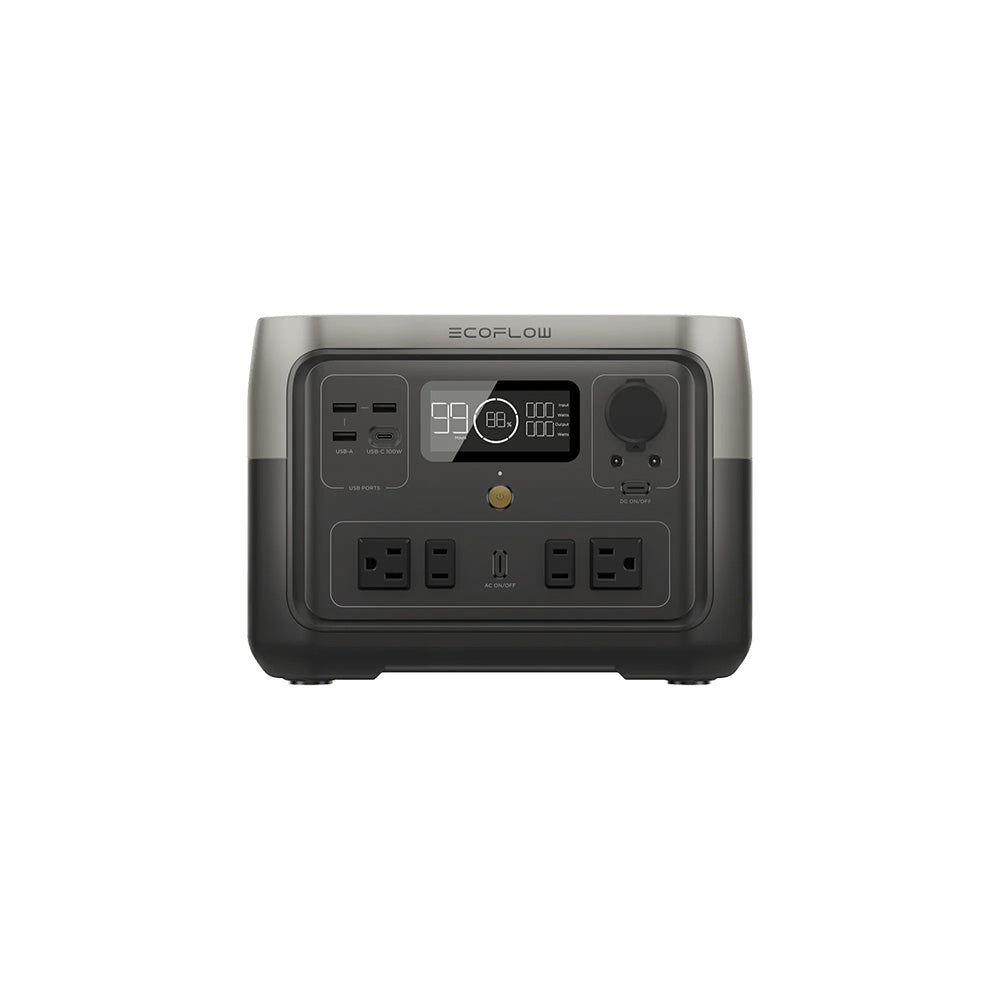 EcoFlow ZMR610-B-US 512 Wh RIVER 2 Max LiFePO4 Portable Power
