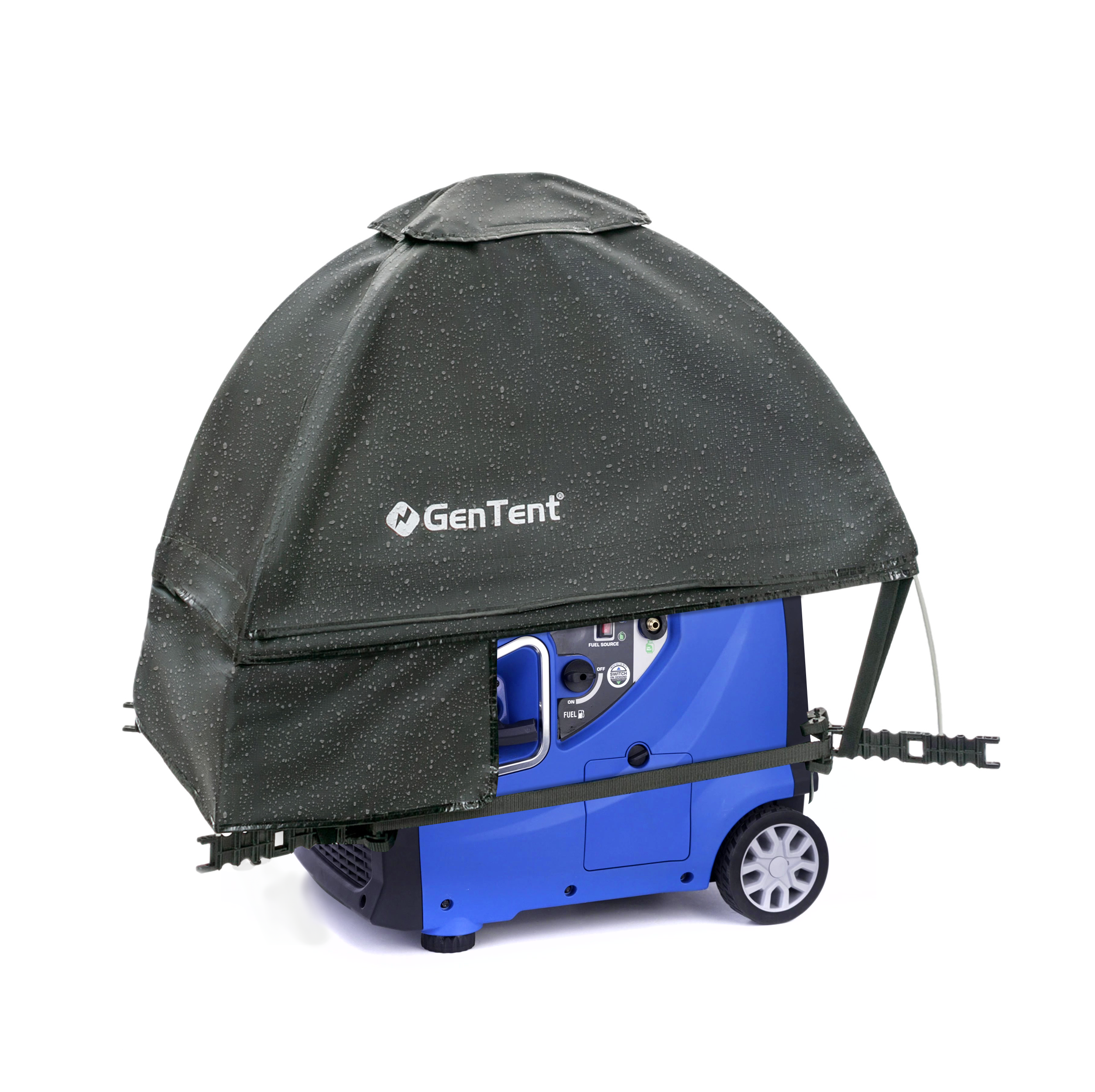 GENERATORのスーツ GenTent GTOICSMSBK Standard Black Generator Cover Inverter Kit for