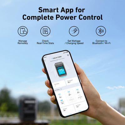 Anker SOLIX C300X 288Wh Portable Power Station - Travel-Friendly & Fast Charge - Black
