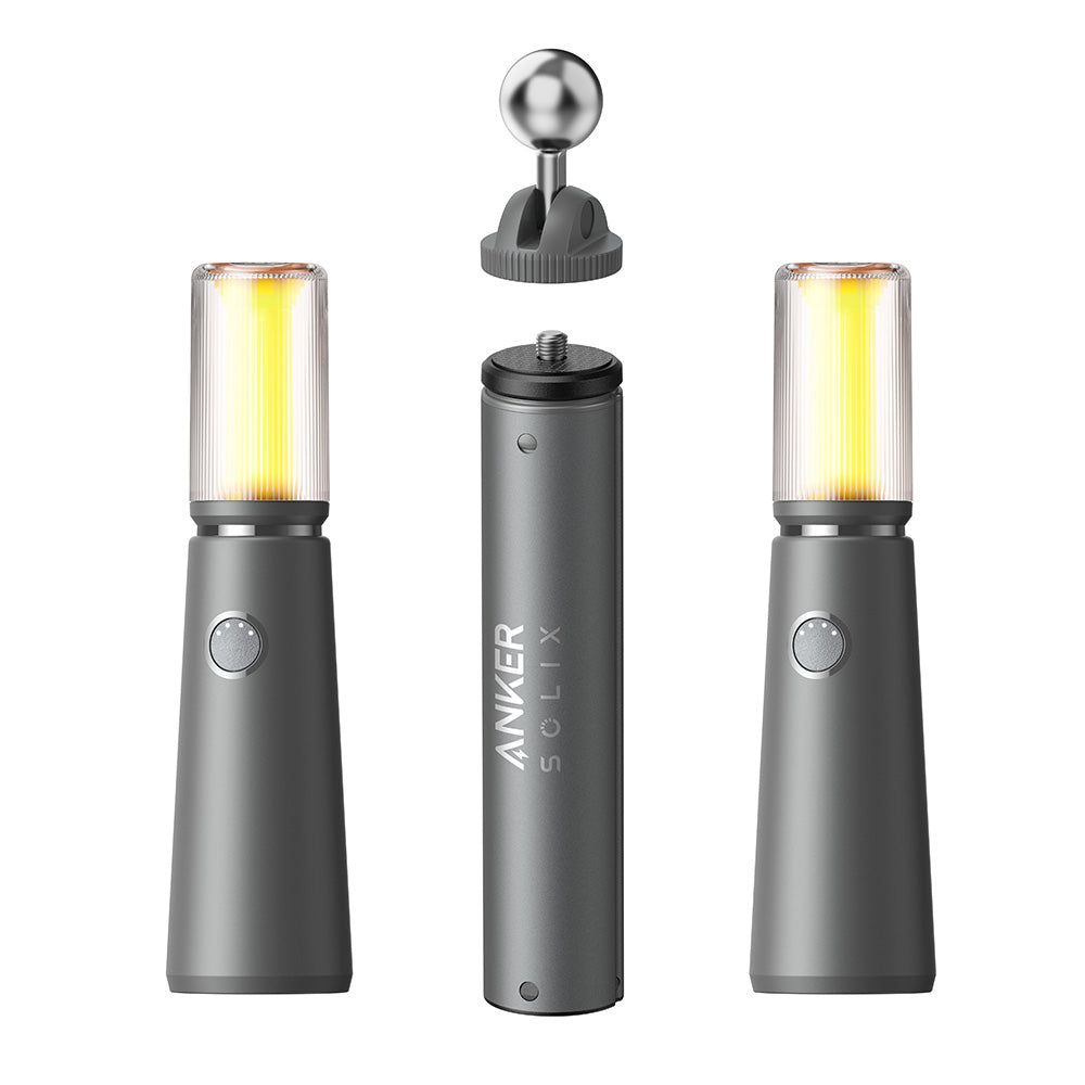 Anker SOLIX C800X 768Wh/1200W Portable Power Station w/ Embedded Camping Light