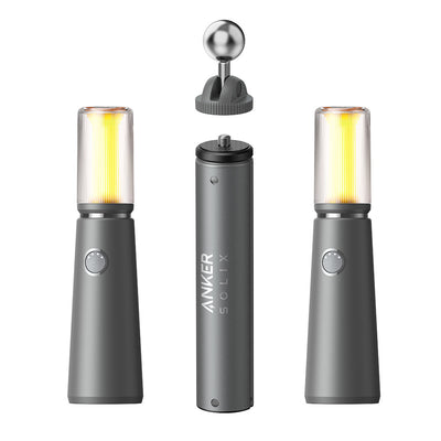 Anker SOLIX C800X 768Wh/1200W Portable Power Station w/ Embedded Camping Light