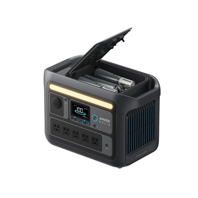 Anker SOLIX C800X 768Wh/1200W Portable Power Station w/ Embedded Camping Light