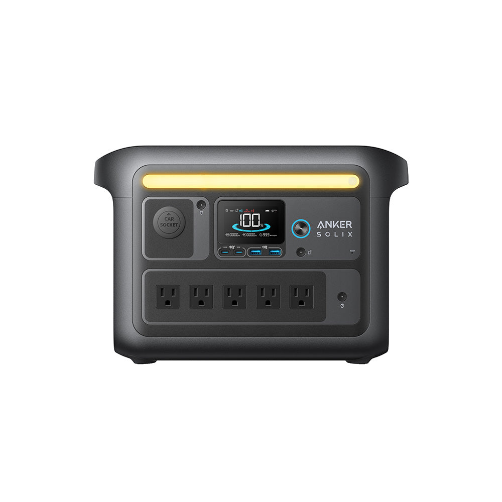 Anker SOLIX C800X 768Wh/1200W Portable Power Station w/ Embedded Camping Light