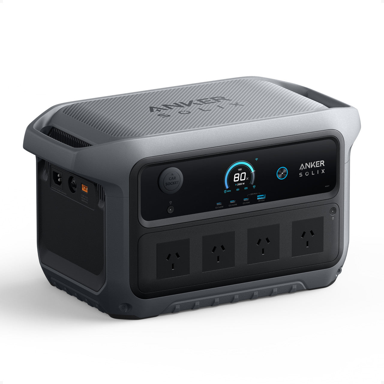 Anker SOLIX A17831A1 C2000 Gen 2 Portable Power Station 2048Wh | 2400W ...