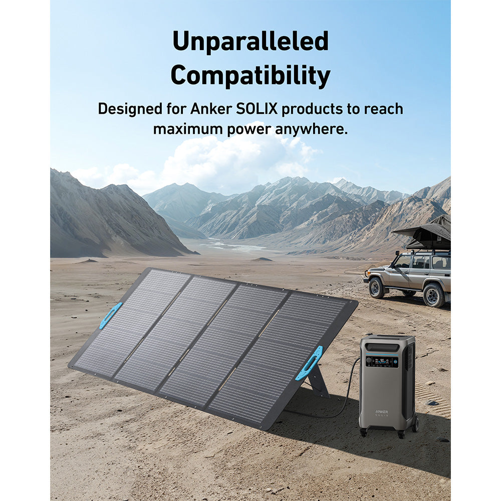 Anker SOLIX PS400 400 Watt Portable Solar Panel - IP67 Waterproof