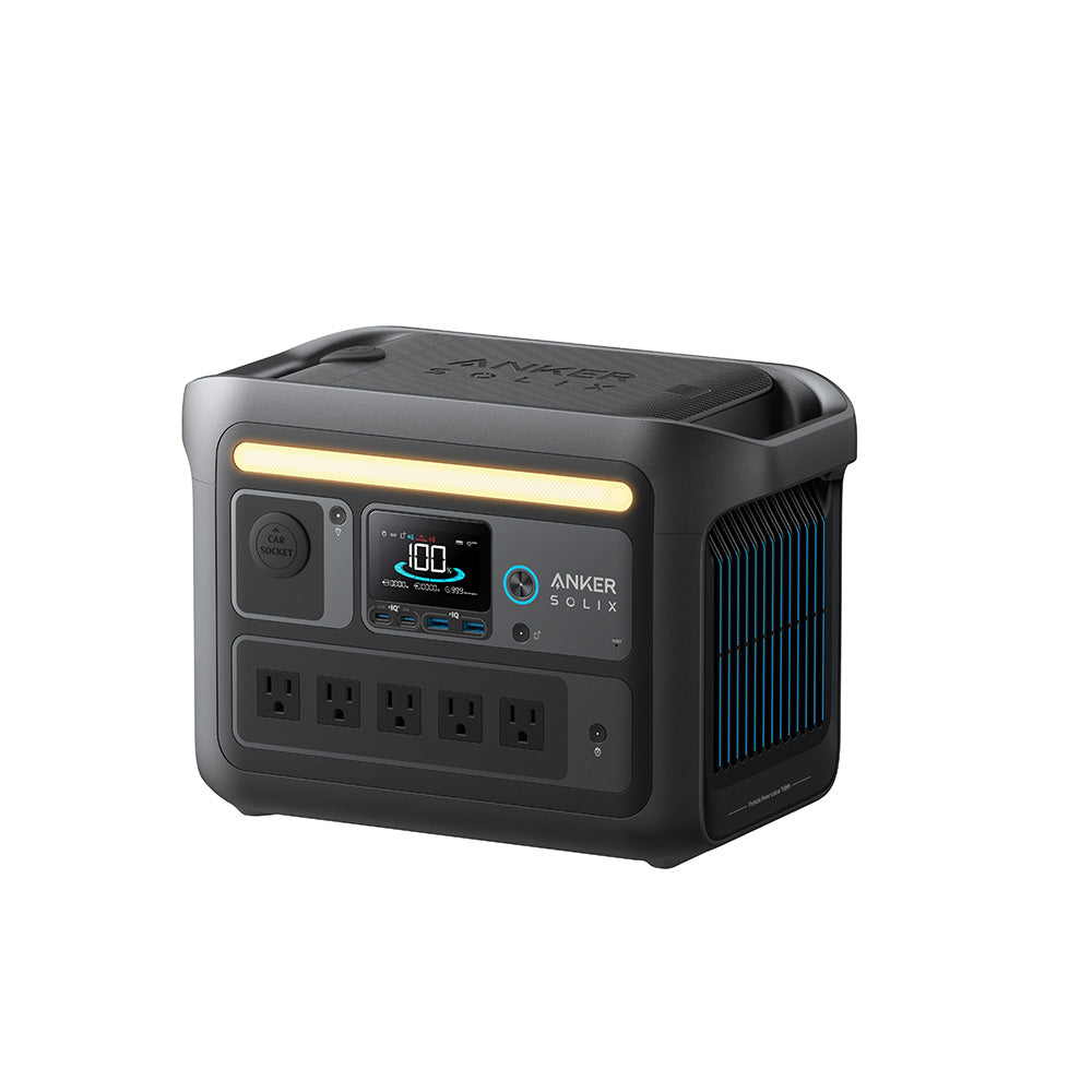 Anker SOLIX C800X 768Wh/1200W Generator w/ 100W Solar Panel