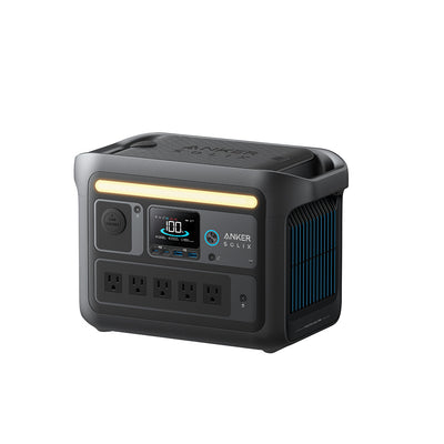 Anker SOLIX C800X 768Wh/1200W Generator w/ 100W Solar Panel