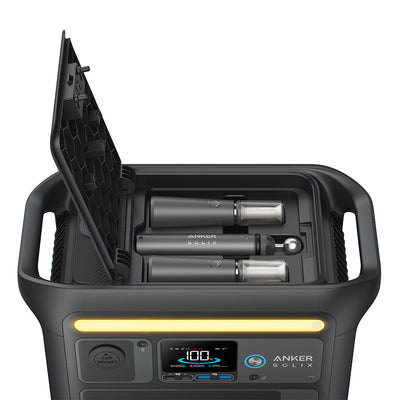 Anker SOLIX C800X 768Wh/1200W Generator w/ 100W Solar Panel