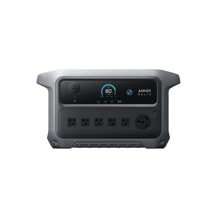 Anker SOLIX B17831A4 C2000 Gen 2 Portable Power Station 2048Wh w