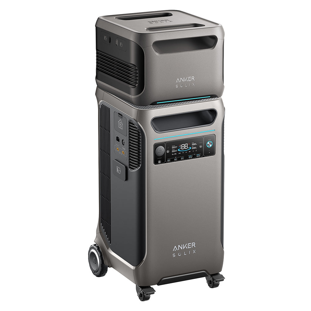 Anker SOLIX F3800 3840Wh | 6000W Portable Power Station w/ BP3800 Expansion Battery