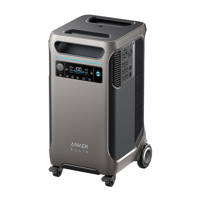 Anker SOLIX F3800 3840Wh | 6000W Portable Power Station w/ BP3800 Expansion Battery & 400W Solar Panel
