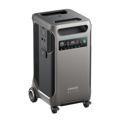 Anker SOLIX F3800 3840Wh | 6000W Portable Power Station w/ BP3800 Expansion Battery & 400W Solar Panel