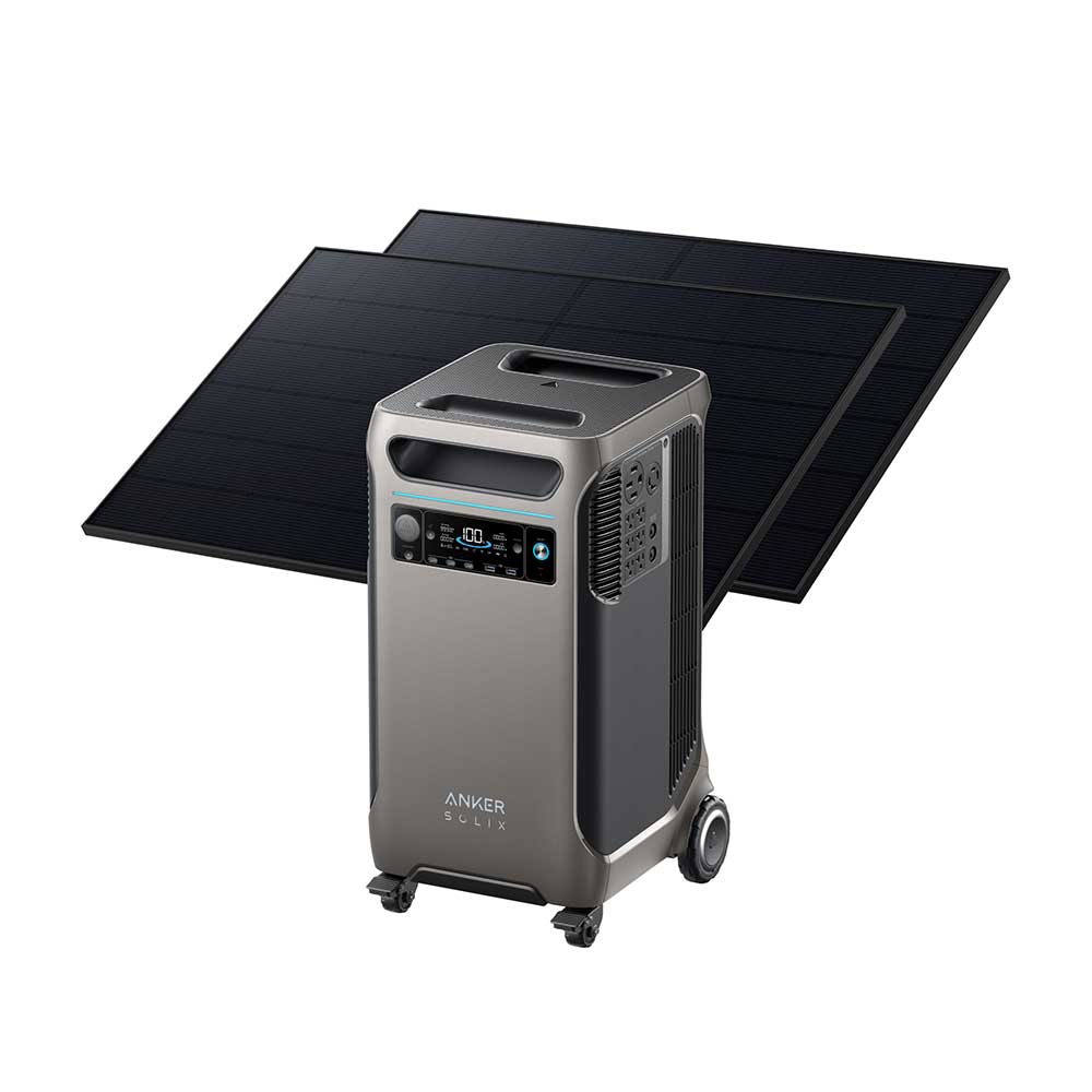Anker SOLIX F3800 3840Wh | 6000W Portable Power Station w/ EV Charging Adapter