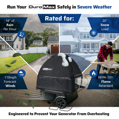 DuroMax DMX-GTV Inverter Generator Tent All Weather Cover Kit