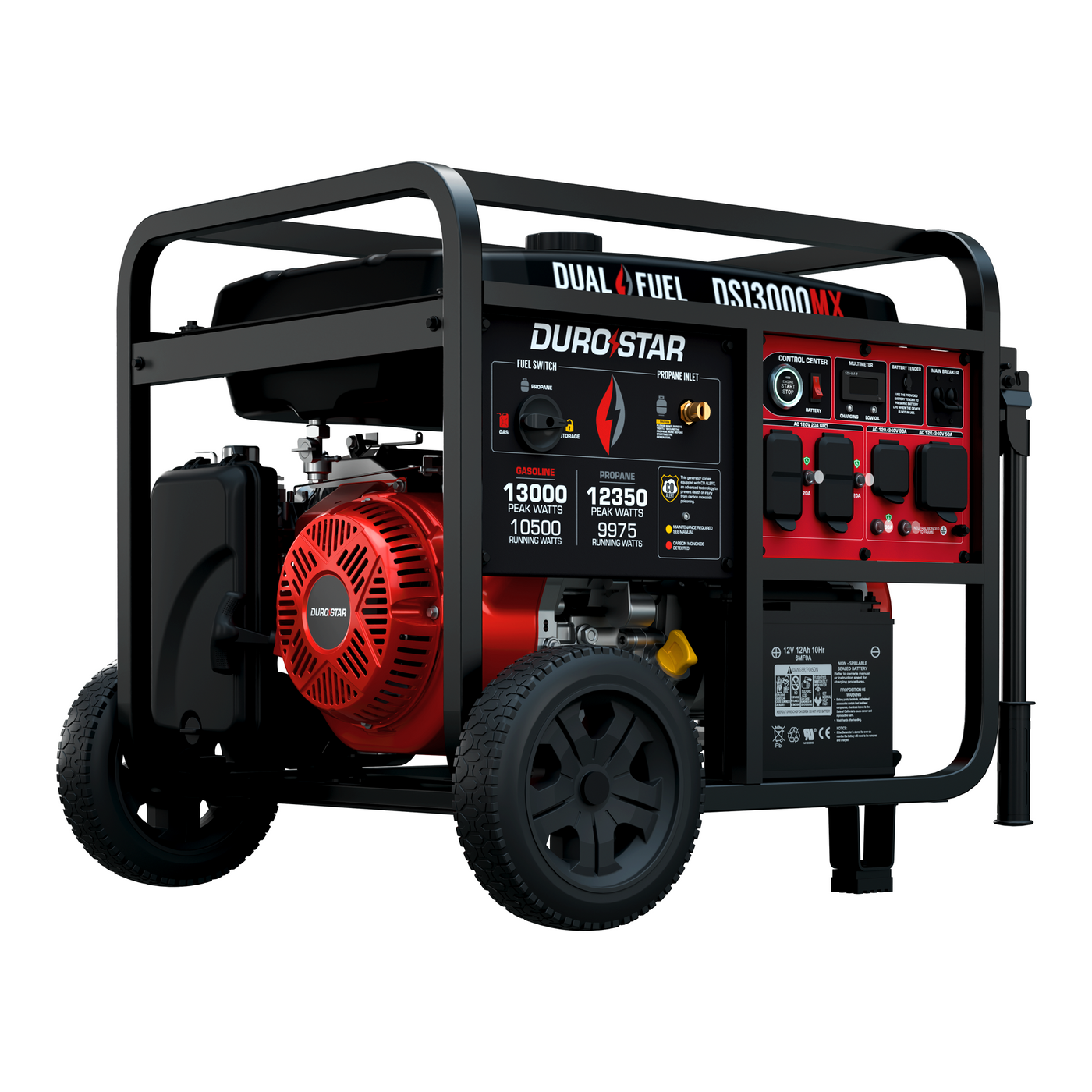 Duromax DS13000MX Dual Fuel Portable Generator