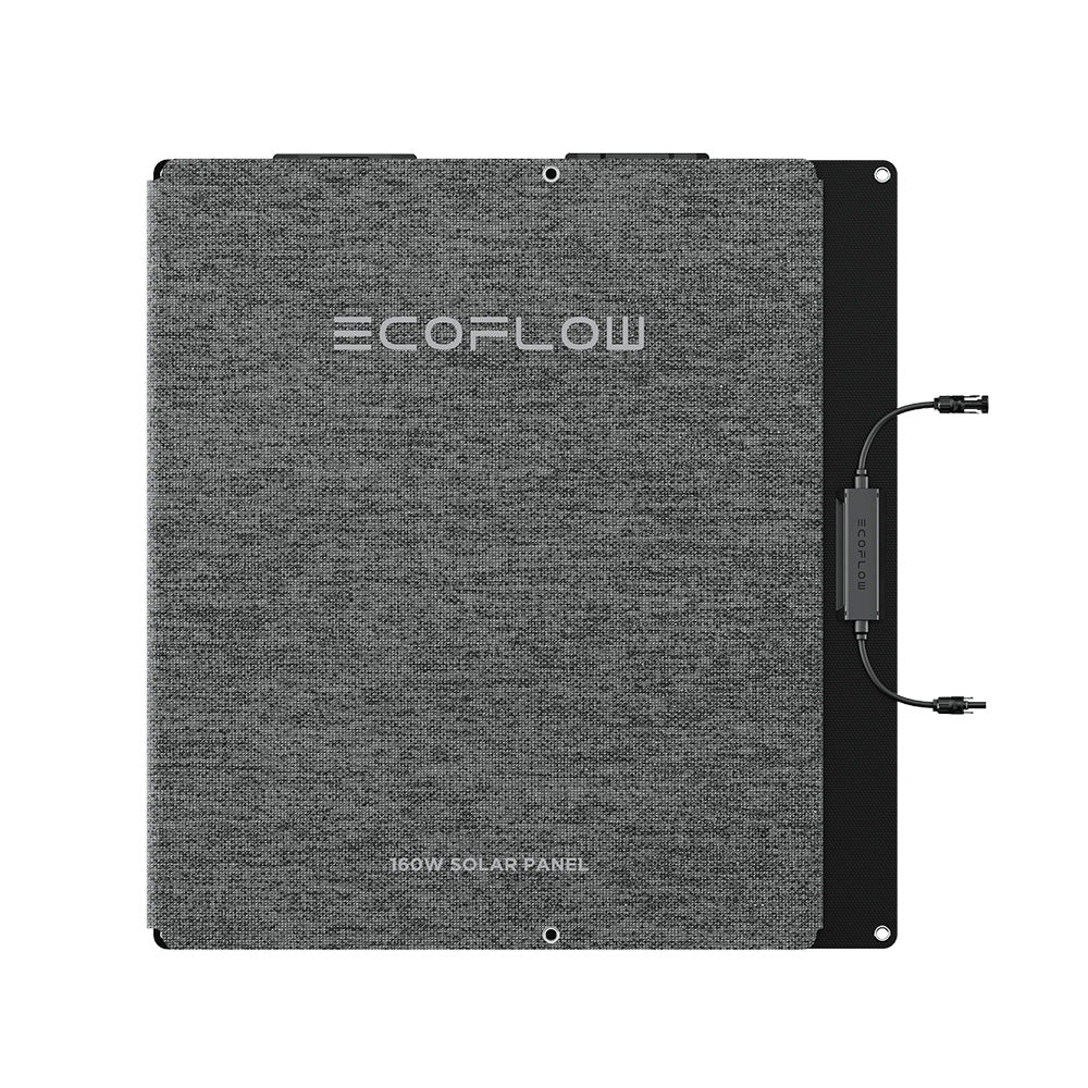 ecoflow 160w portable solar panel EcoFlow EFSOLAR160W-N 160W Portable Solar Panel w/ Adjustable Angle –  Generator Factory Outlet