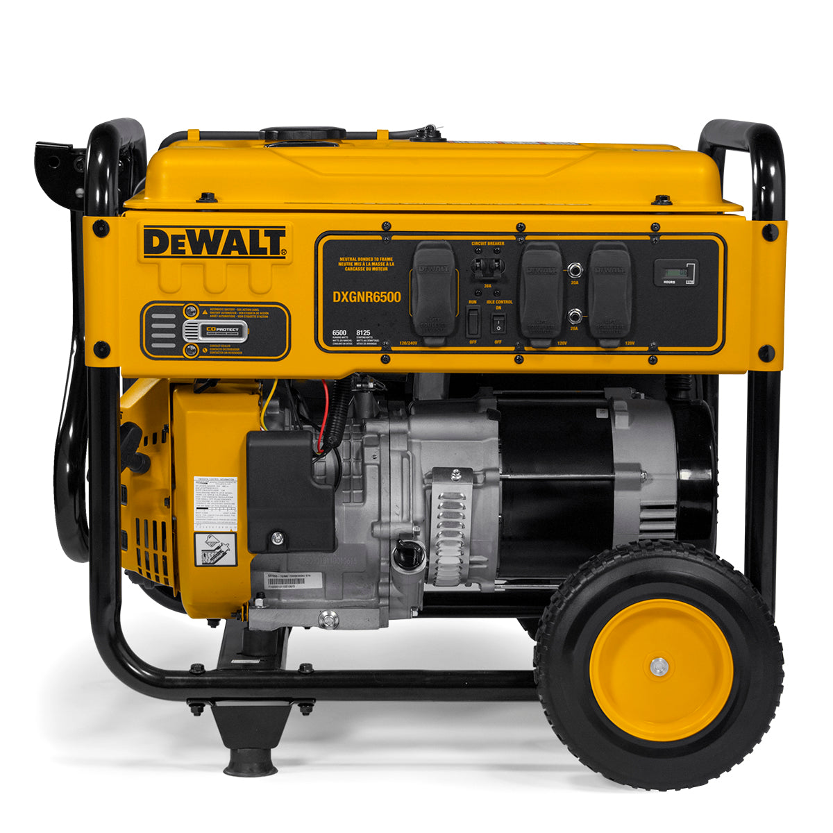 Dewalt PMC166500 DXGNR6500 6500 Watt Portable Gas Generator w/ CO-Protect