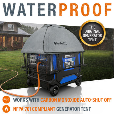 GenTent GTXICSMEBK XL Extreme Inverter Kit Ultimate All-Weather Use - Black