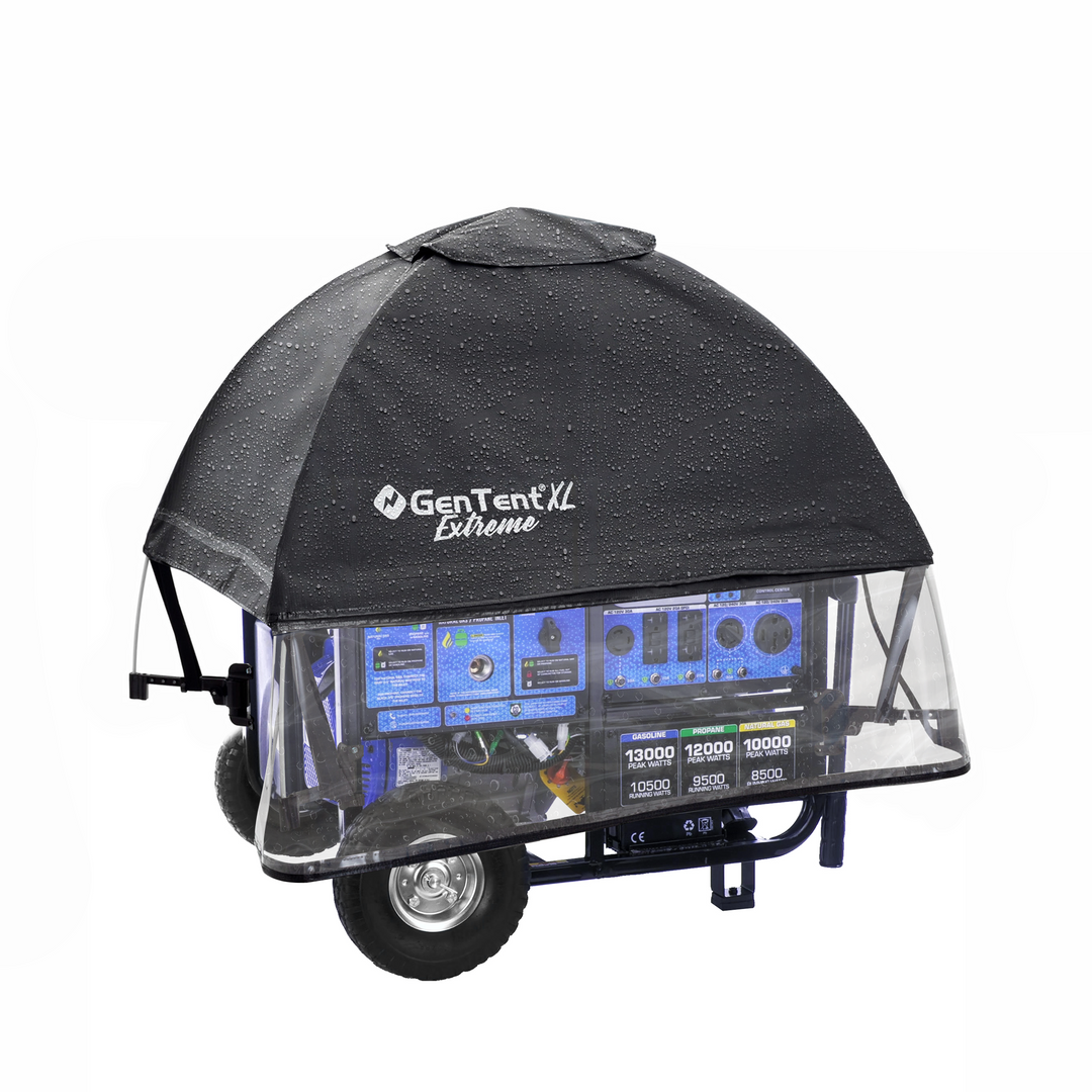 GenTent GTXPFUAEBK XL Extreme Black Cover Universal Kit for Open