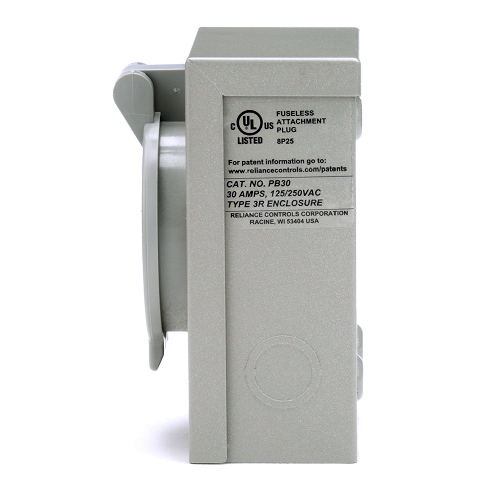 Reliance PB31 3,750-Watt 120V Pro/Tran Generator NEMA 3R Outdoor Power Inlet Box