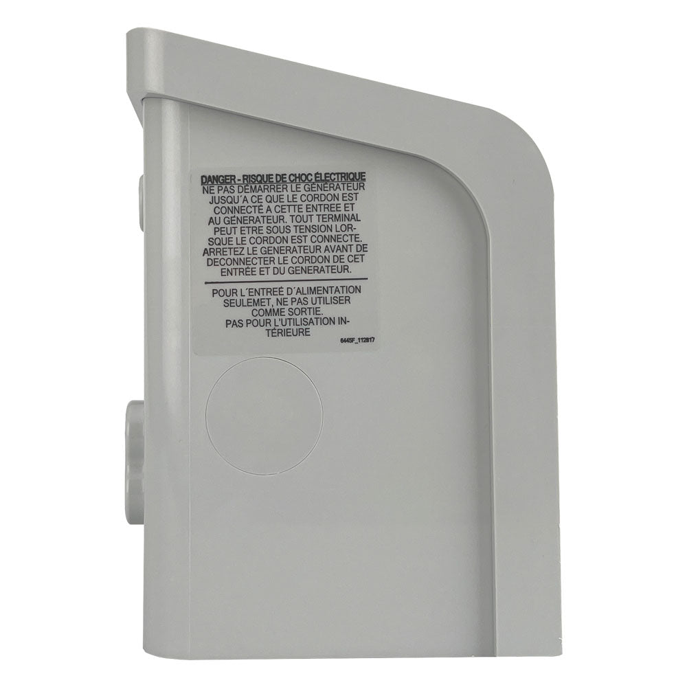 Reliance PBN30 30 Amp NEMA Non-Metallic Power Inlet Box w/ L1430 Confi ...