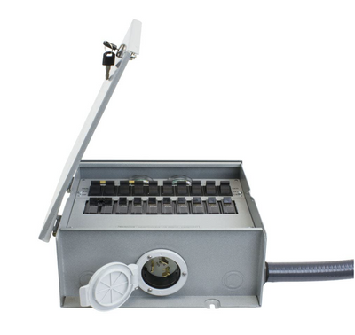 Reliance R510A 120/240V 50 Amp 10 Circuit Pro/Tran-2 Outdoor Transfer Switch