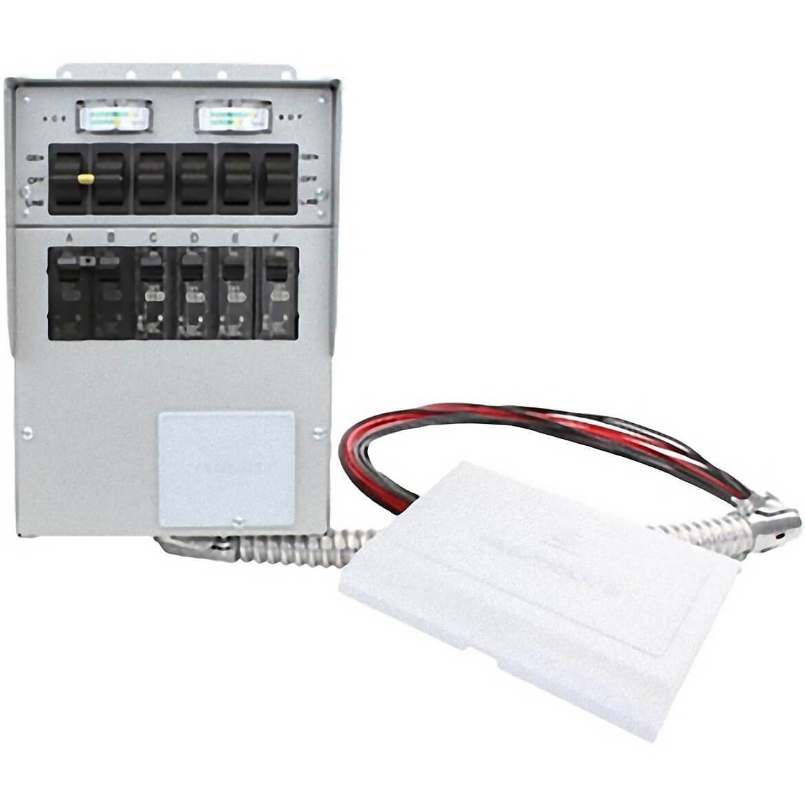 Reliance 306A 120-240-Volt 30-Amp 6-Circuit Pro/Tran Indoor transfer Switch