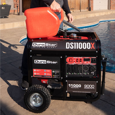 DuroStar DS11000X 11,000W/9,000W 457cc Electric Start Portable Generator w/ CO Alert