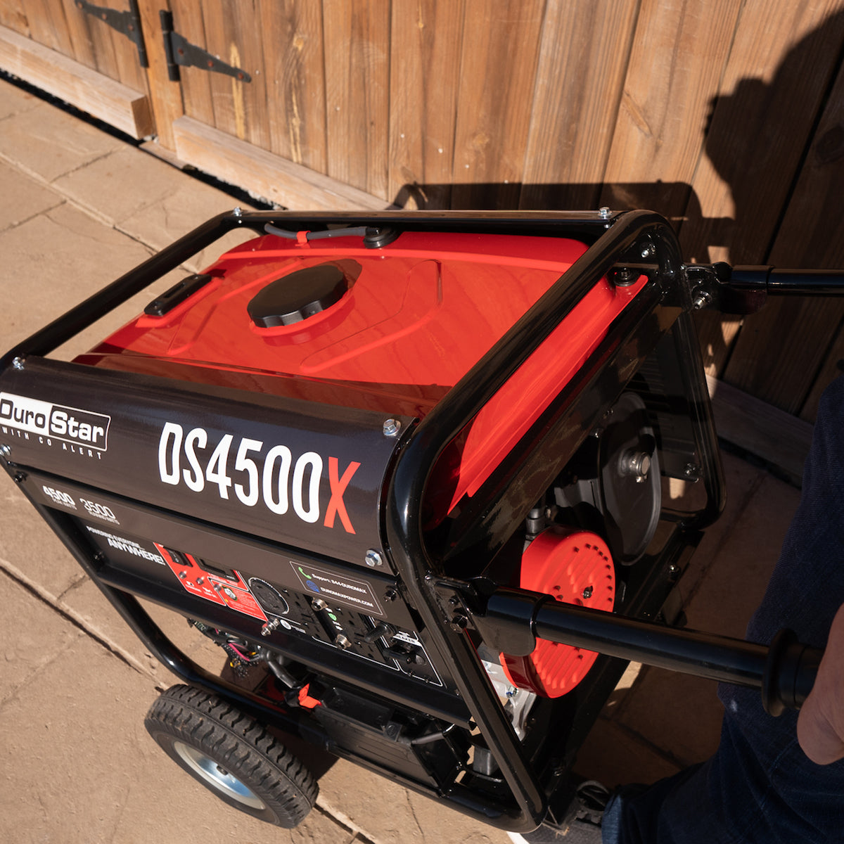 DuroStar DS4500X 4,500W/3,500W 210cc Electric Start Portable Generator w/ CO Alert