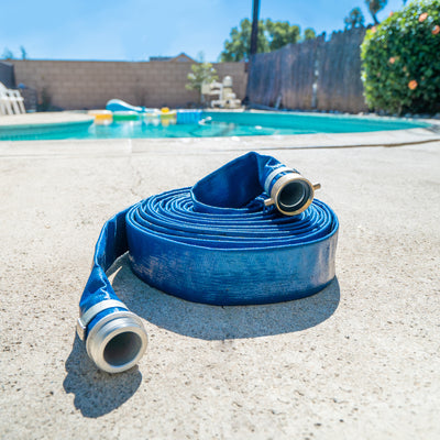 DuroMax XPH0225D 2" x 25' Discharge Evacuation Hose Water Pump - NPT Camlock