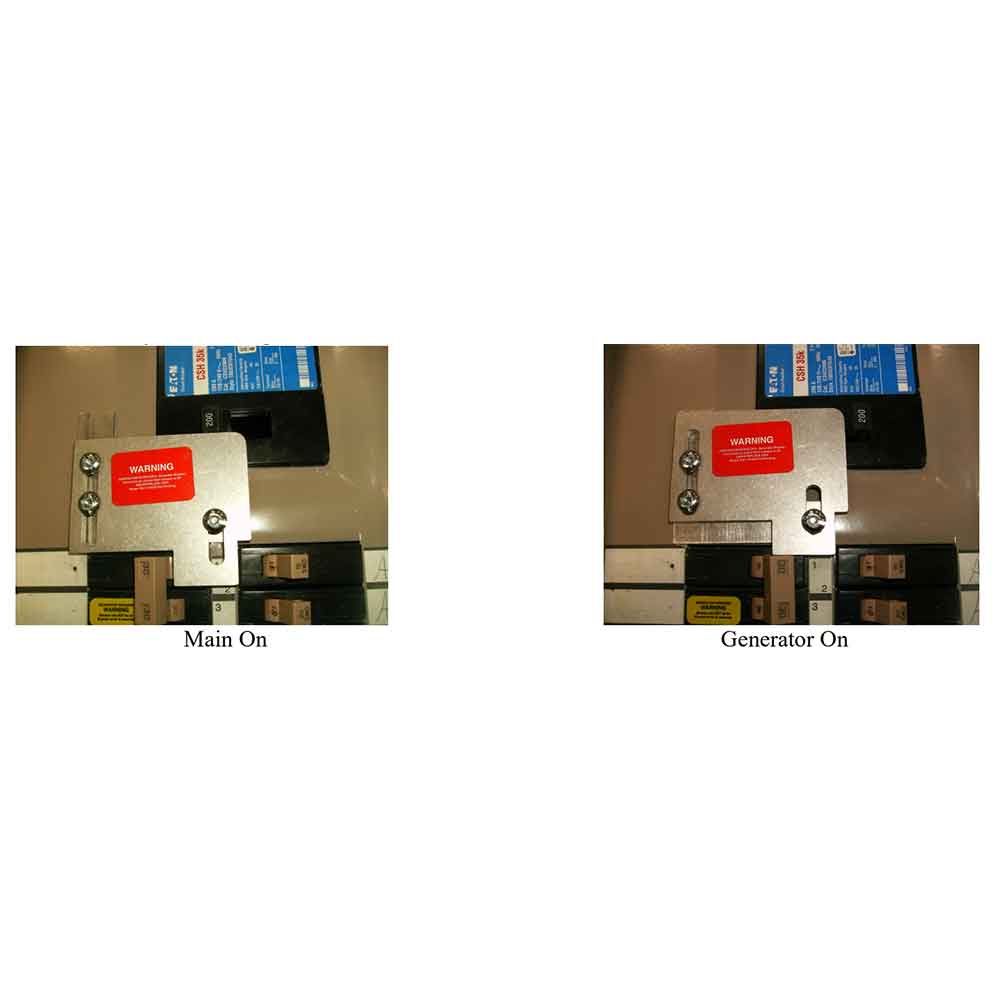 GenInterlock EAT-CH200A Generator Interlock Kit Breaker Panel 150/200 Amp CH Panels Eaton/Cutler Hammer