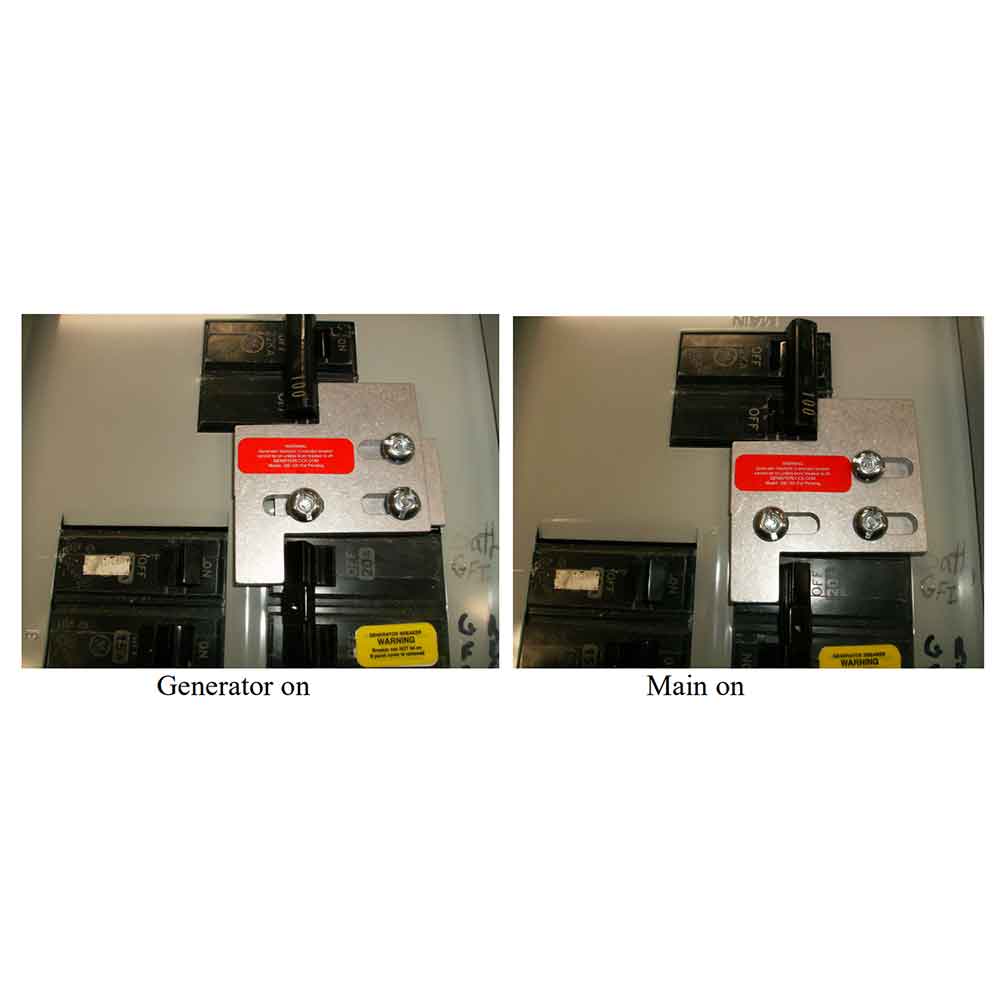 GenInterlock GE-100A Generator Interlock Kit Breaker Panel 100 Amp Panels General Electric GE