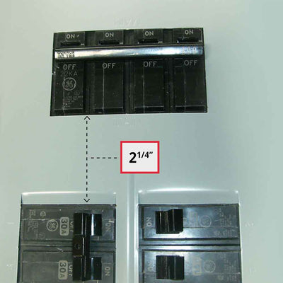 GenInterlock GE-200HDA Generator Interlock Kit Breaker Panel 150/200 Amp Newer Vertical Main