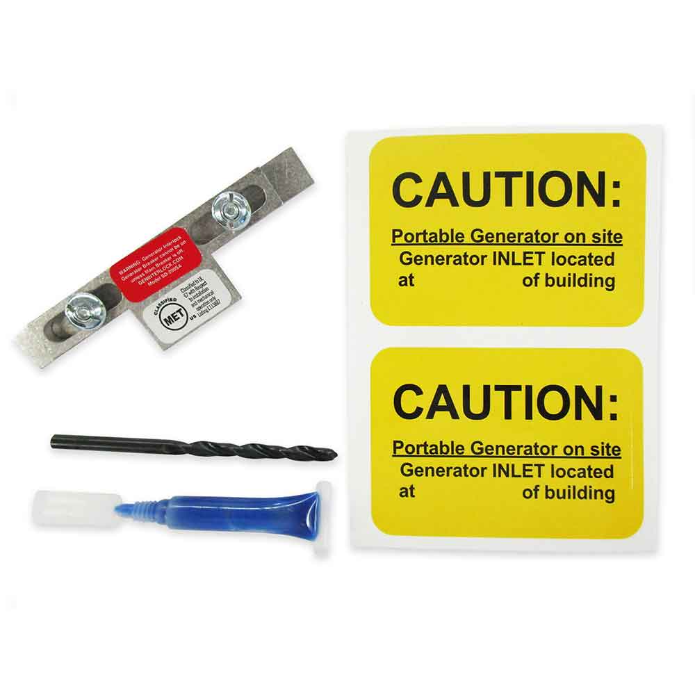 GenInterlock SD-200SA Generator Interlock Kit Breaker Panel 150/200 Am ...