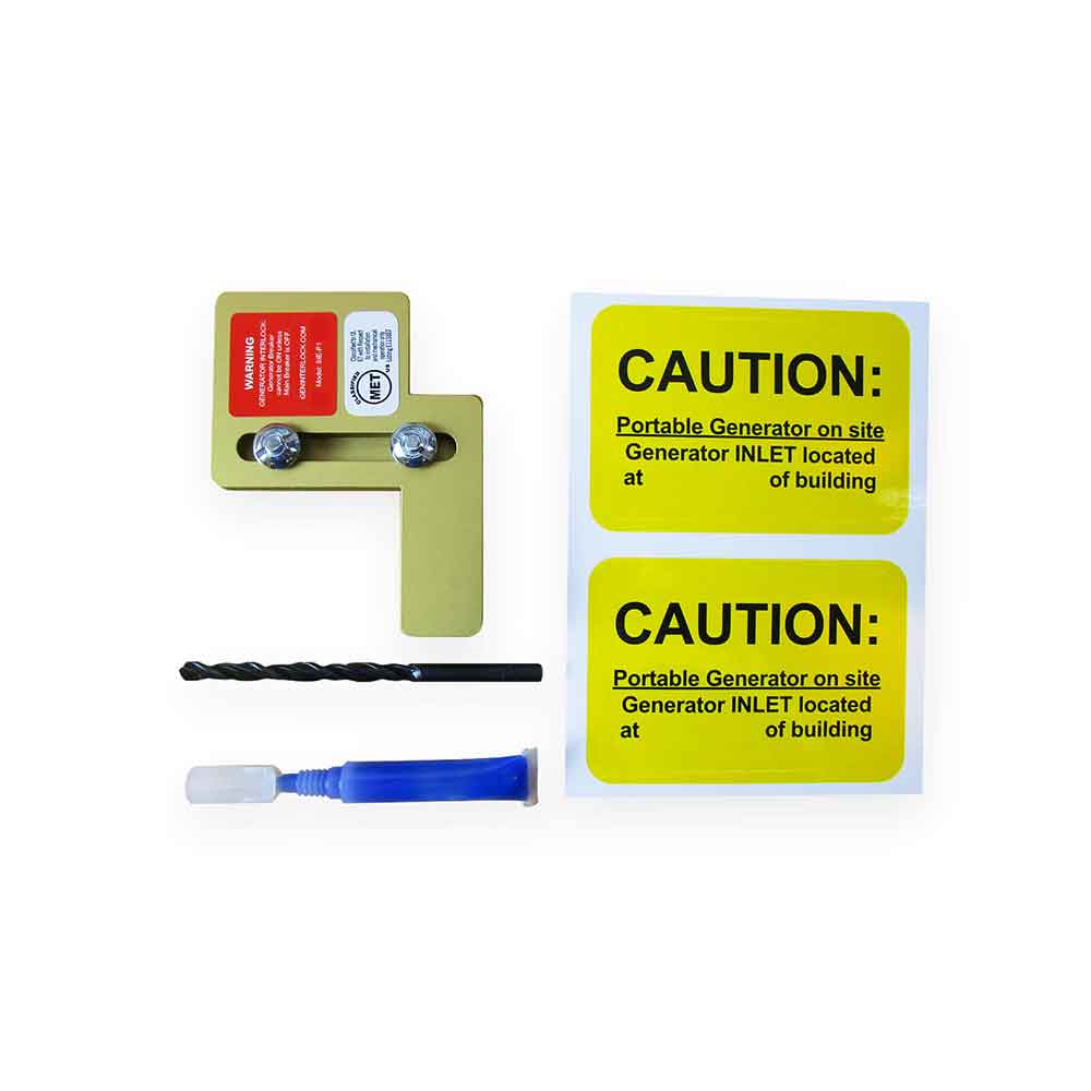 GenInterlock SIE-P1 Generator Interlock Kit Breaker Panel 100 Amp Pane ...