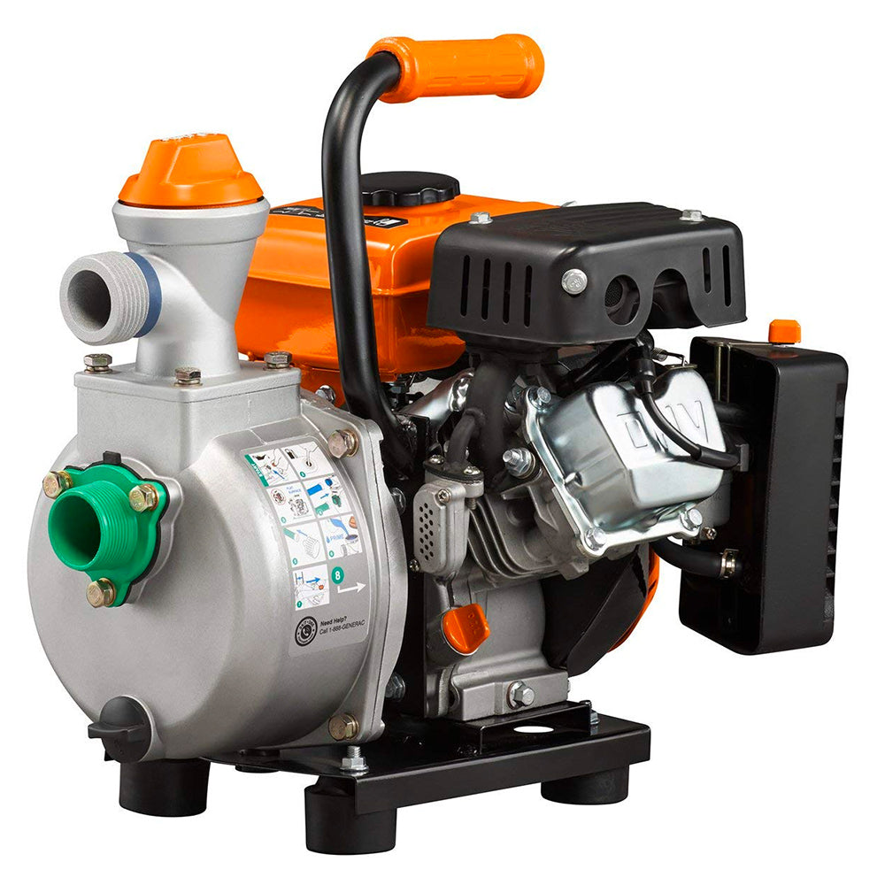 Generac 6821 79cc 80-Gpm 1.5-Inch Gas Powered Clean Water Pump