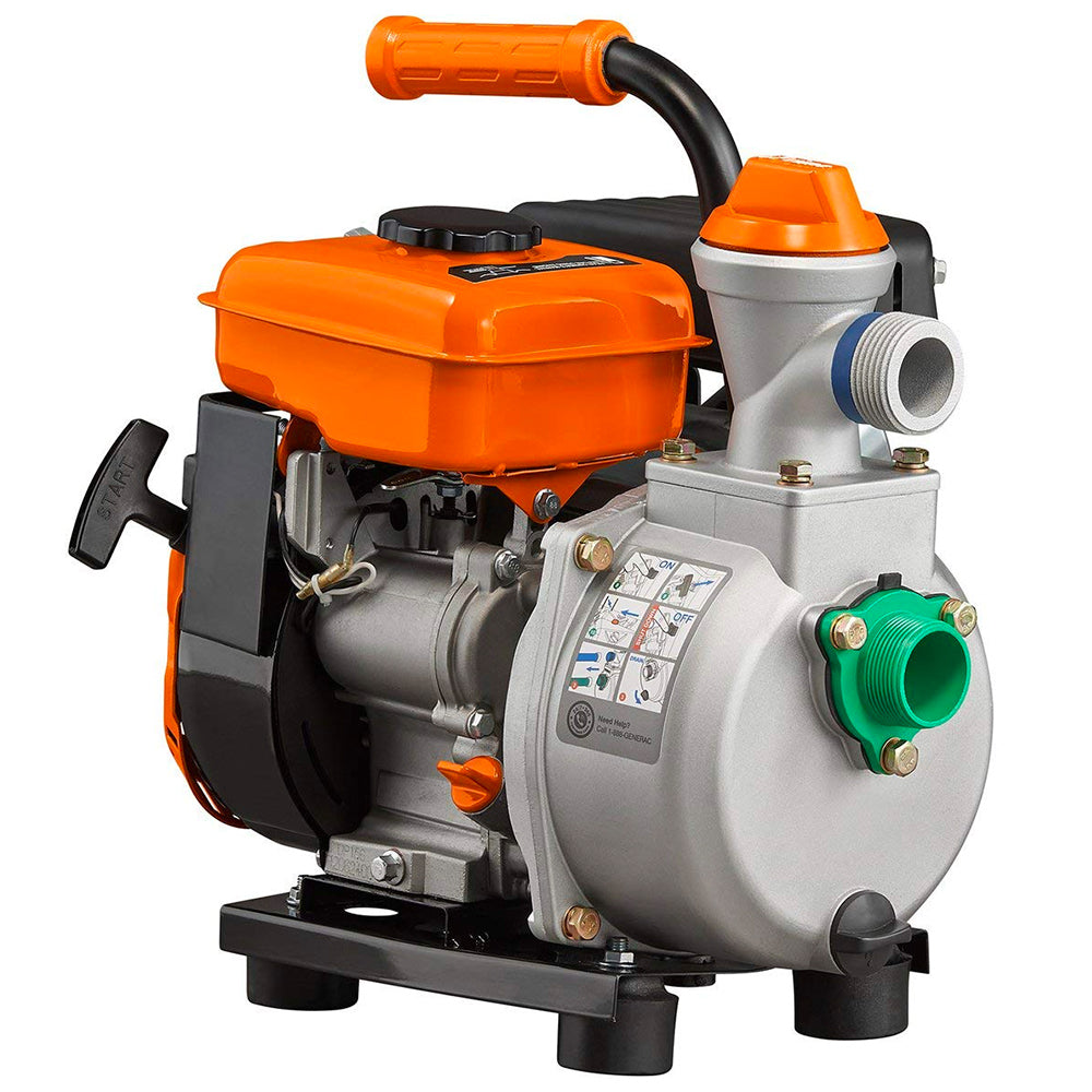 Generac 6821 79cc 80-Gpm 1.5-Inch Gas Powered Clean Water Pump