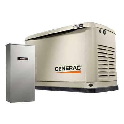 Generac 7228 18KW Guardian Home Backup Generator w/WiFi and Home Transfer Switch