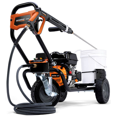 Generac 8870 XC3300W 3300 PSI Gas Powered Pressure Washer w/ G-Force Engine