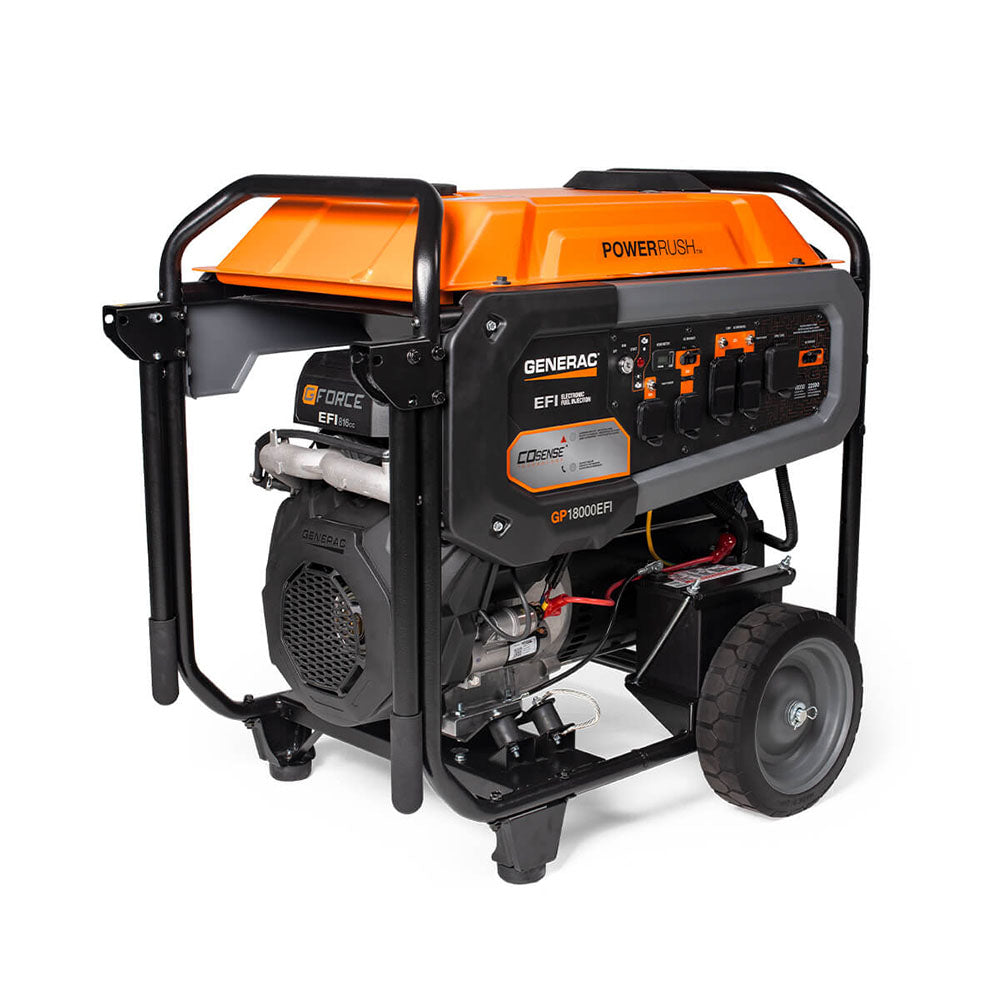 Generac GP18000E 18000 Watt Gasoline  Portable Generator w/ Cosense Technology