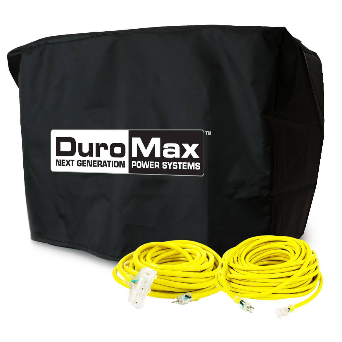 DuroMax XP10000-DXKIT 100-Foot Extension Power Cord Kit w/ Generator Cover