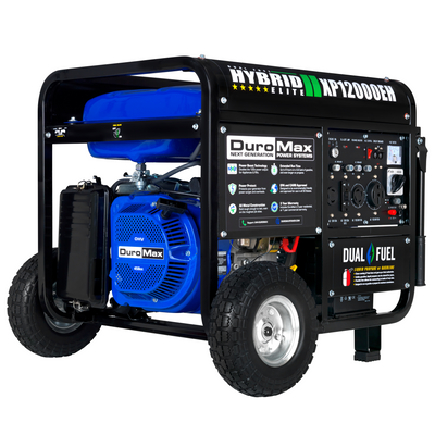 DuroMax XP12000EH 12,000 Watt Portable Dual Fuel Gas Propane Generator