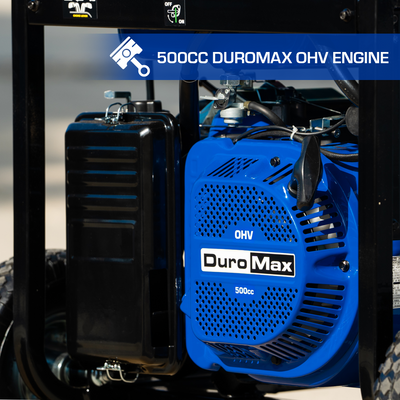 DuroMax XP13000X 13,000 Watt Gasoline Portable Generator w/ CO Alert