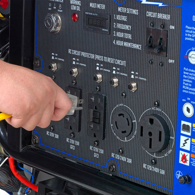 DuroMax XP15000E 15,000 Watt Portable Gas Powered Generator