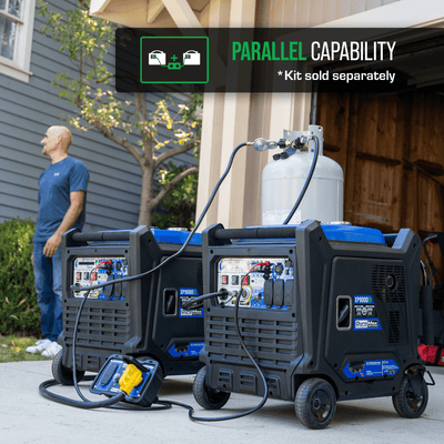 DuroMax XP9000iH 9,000 Watt Portable Dual Fuel Inverter Generator w/ CO Alert