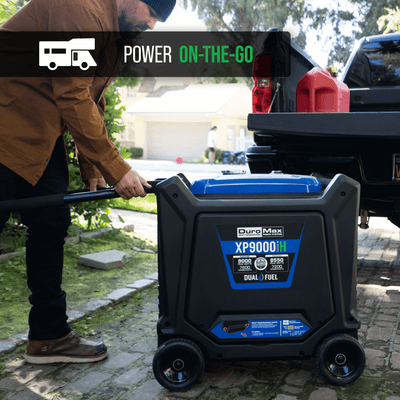 DuroMax XP9000iH 9,000 Watt Portable Dual Fuel Inverter Generator w/ CO Alert