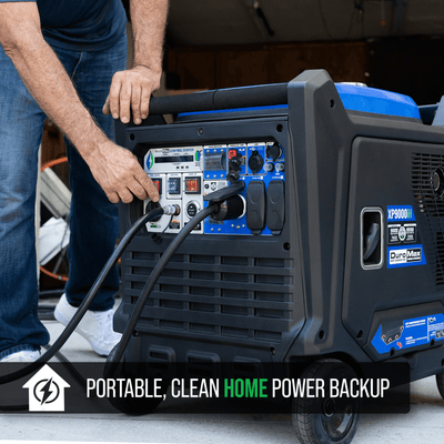DuroMax XP9000iH 9,000 Watt Portable Dual Fuel Inverter Generator w/ CO Alert