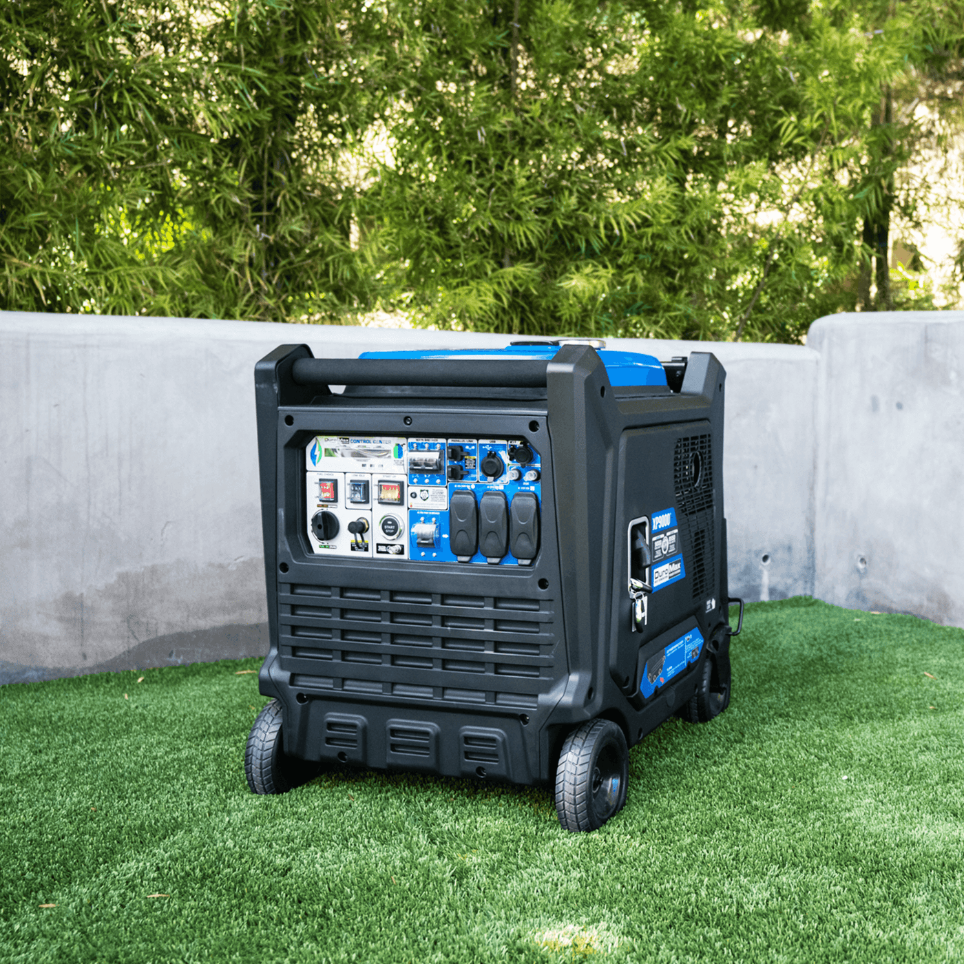 DuroMax XP9000iH 9,000 Watt Portable Dual Fuel Inverter Generator w/ CO Alert