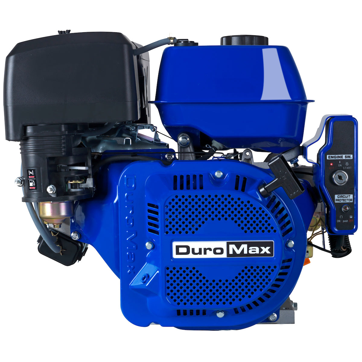 DuroMax XP16HPE 420cc 1" Recoil/Electric Start Horizontal Gas Powered Engine